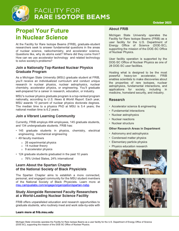 FRIB_graduate-students_fact-sheet p 1