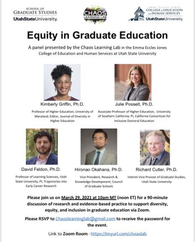 Equity in Graduate Education Panel Discussion